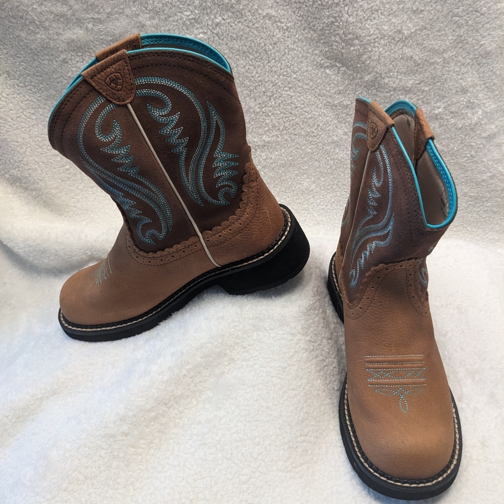 Ariat Fatbaby Heritage Women's Distressed Brown/ Fudge Boots